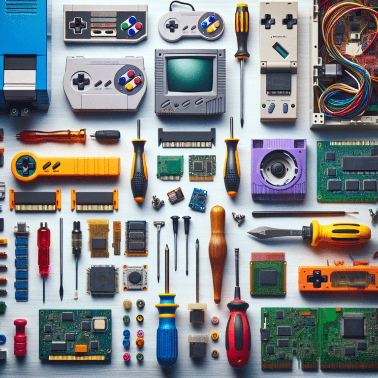 DIY Repair Kit for Retro Consoles