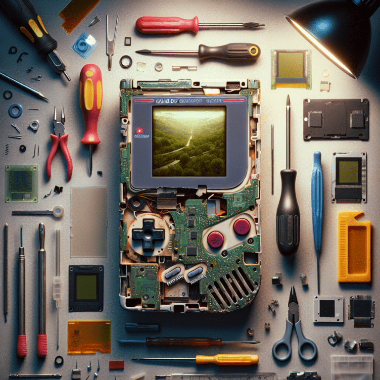 Game Boy Screen Repair: A Comprehensive Guide