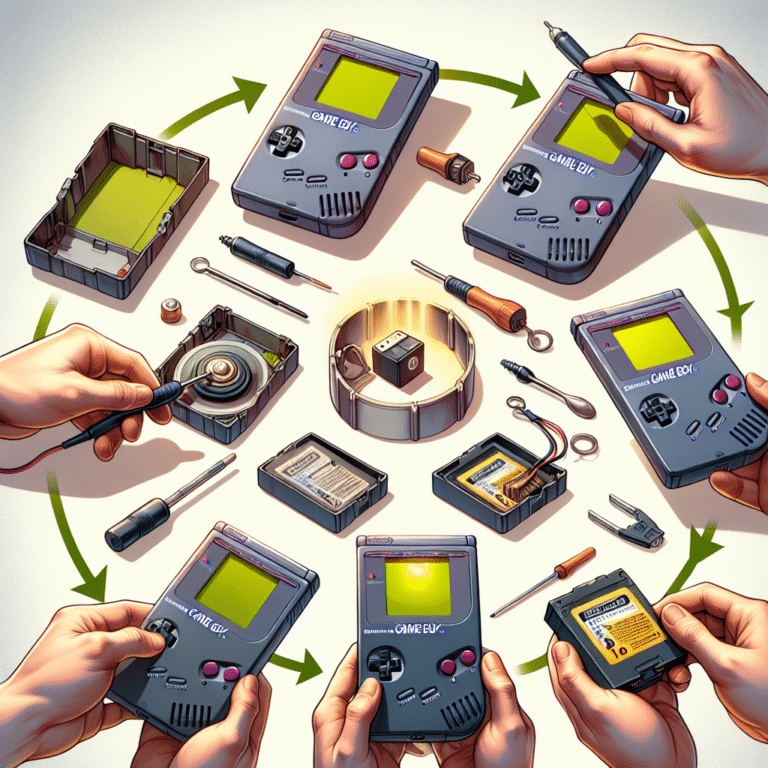 Mastering Game Boy Battery Replacement: A Step-by-Step Tutorial
