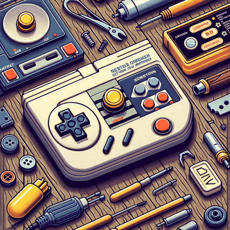 Button Replacement on Retro Consoles: A DIY Approach