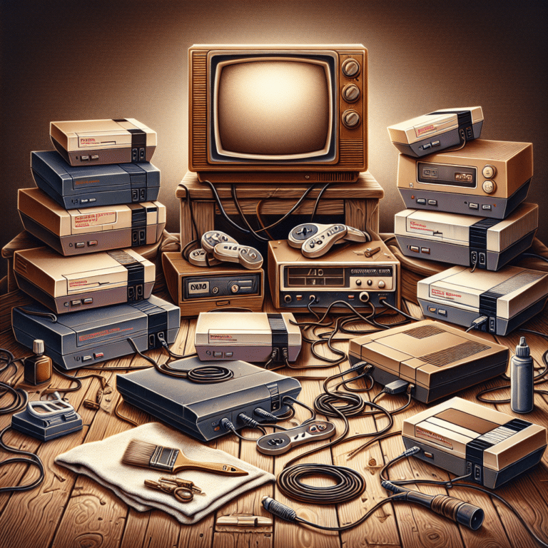 Extending Lifespan of Vintage Gaming Consoles