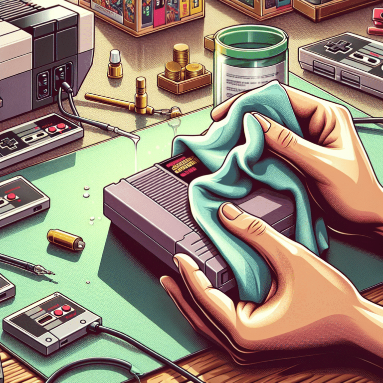 Cleaning Game Cartridges Safely