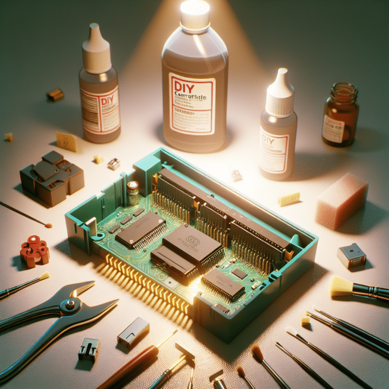 DIY Cartridge Cleaning for a Smoother Gaming experience