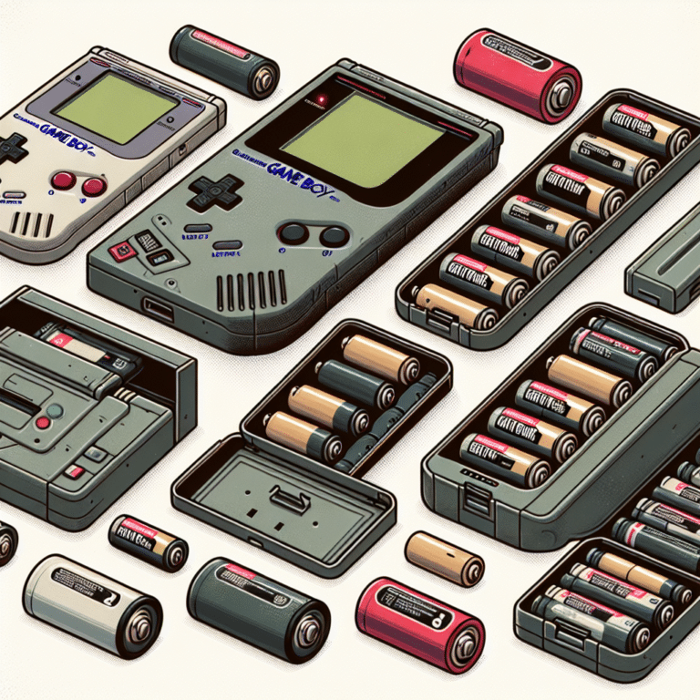 Replacement Batteries for Old Game Boys