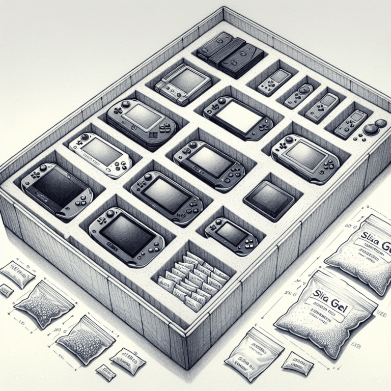 Storing Handheld Consoles to Prevent Damage