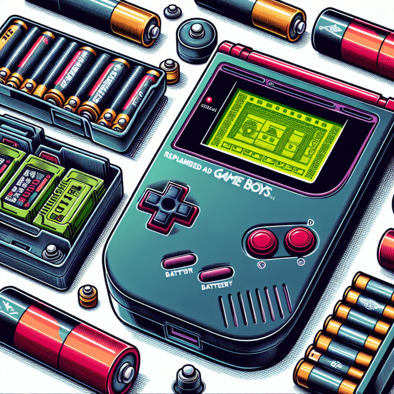 Replacement Batteries for Old Game Boys