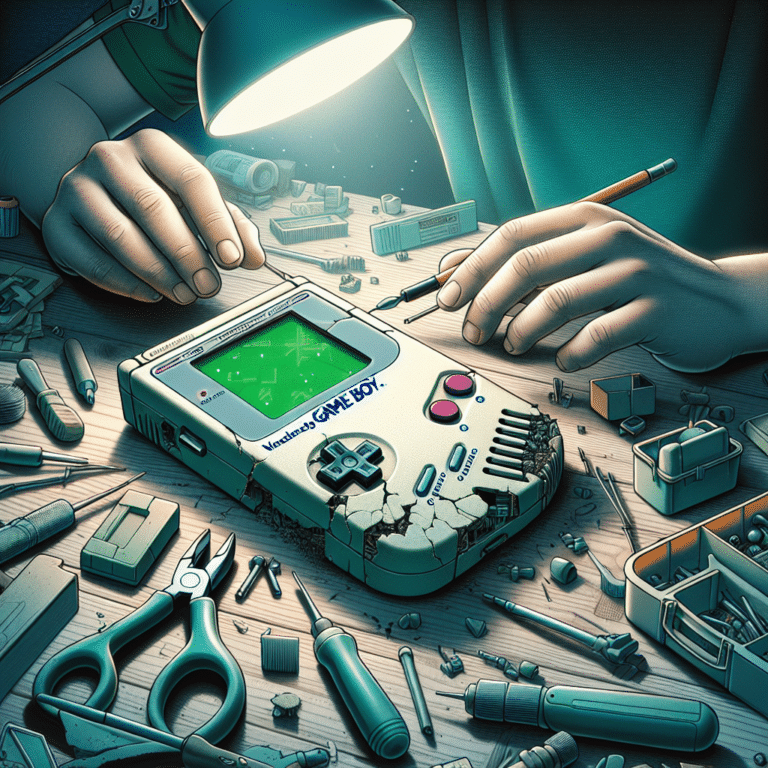 Get in the Game: DIY Guide to Fixing Broken Game Boy Screens