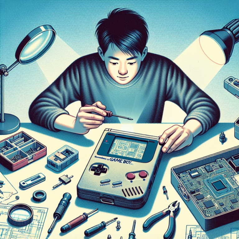 Get in the Game: DIY Guide to Fixing Broken Game Boy Screens