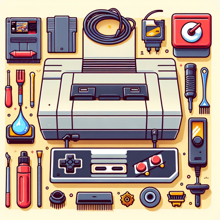 Retro Console Maintenance Checklist