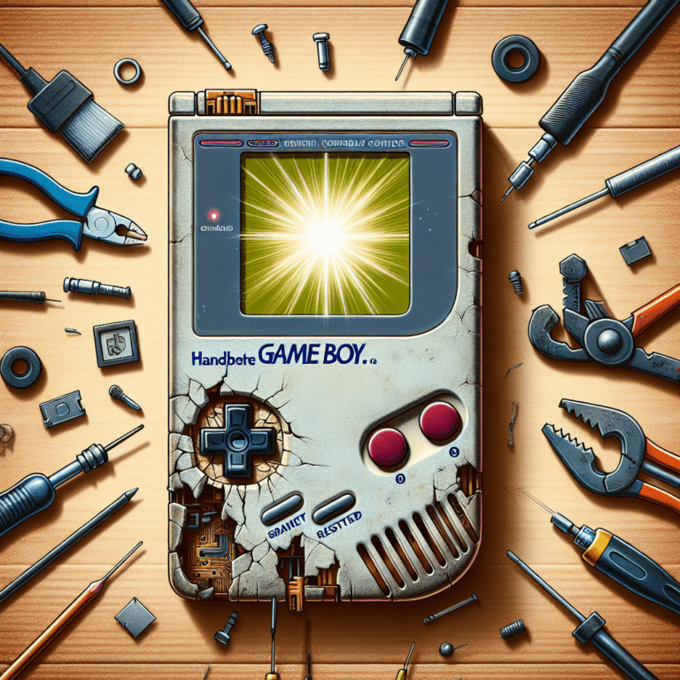 Game Boy Resurrection: How to Mend a Broken Screen