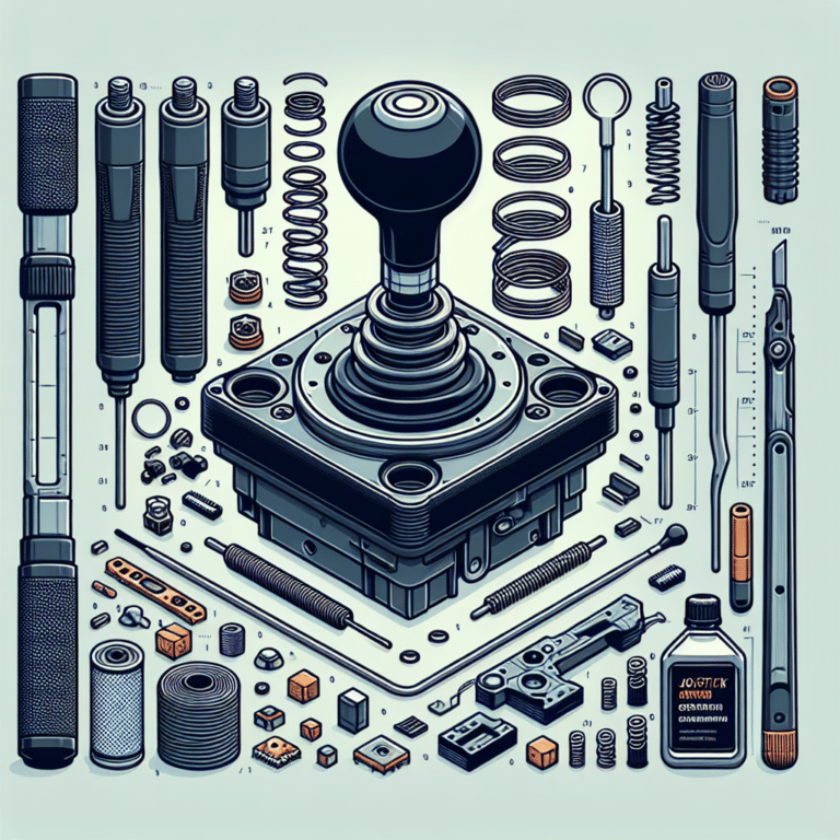 Cleaning and Lubricating Joystick Parts