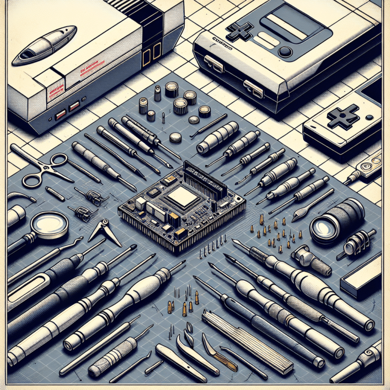 Precision Tools for Retro Gaming Repair
