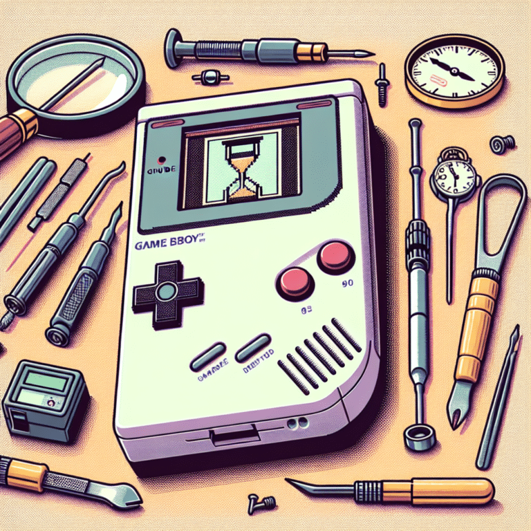 Turn Back Time: A Guide to Repairing Vintage Game Boy Screens