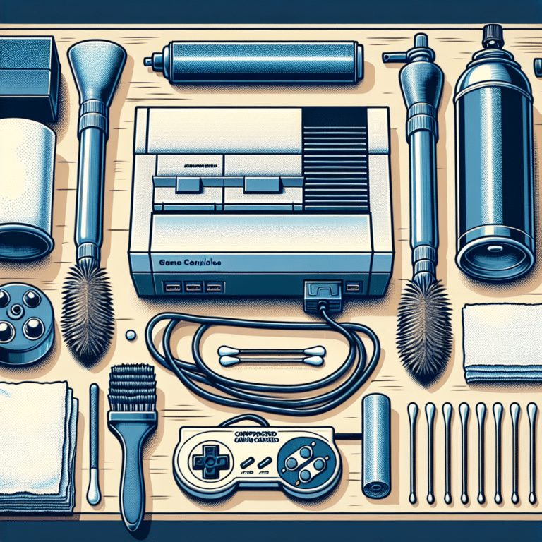 Tips for Safe Retro Console Cleaning