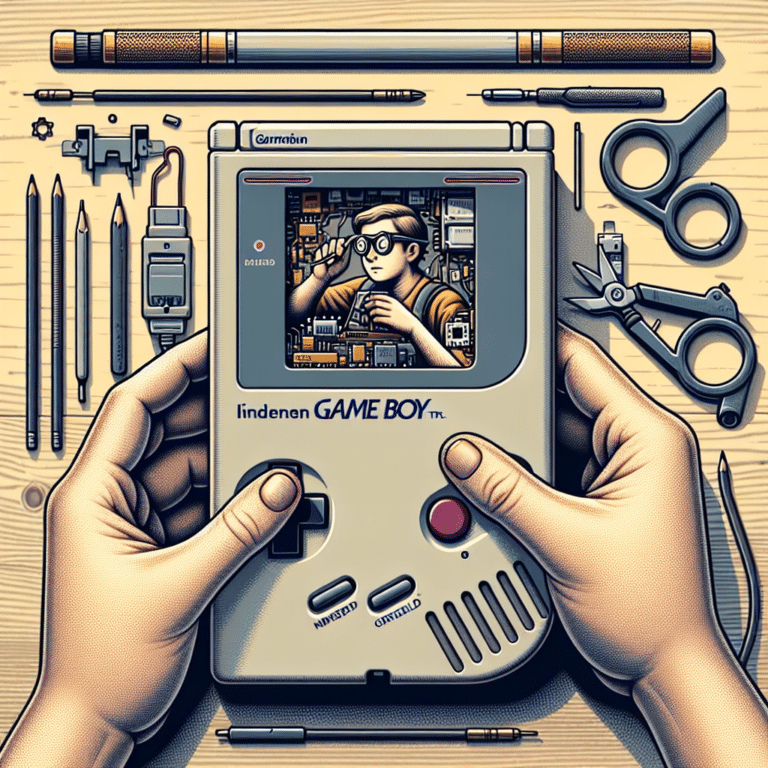 Press Pause on Panic: How to Repair a Broken Game Boy Screen".