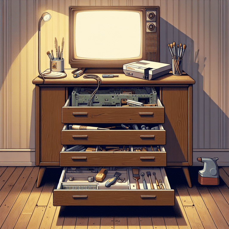 Cleaning Brushes and Tools for Vintage Consoles