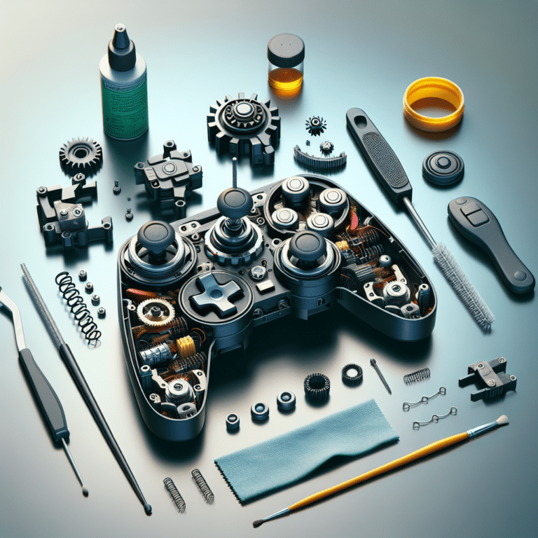 Cleaning and Lubricating Joystick Parts