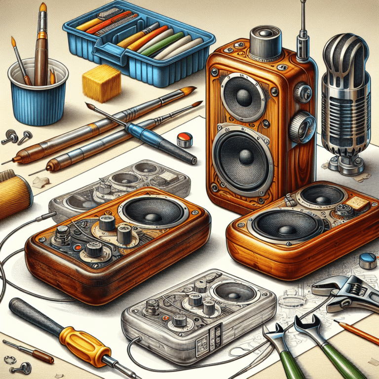 Restoring Old Handheld Speakers: A DIY Project