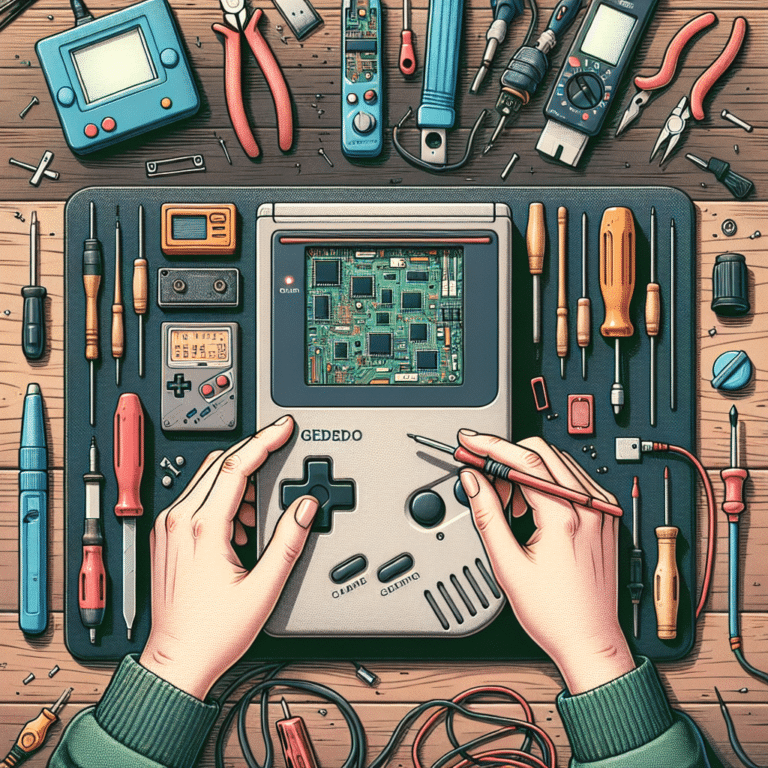 DIY Guide to Fixing Old Handheld LCD Display Issues