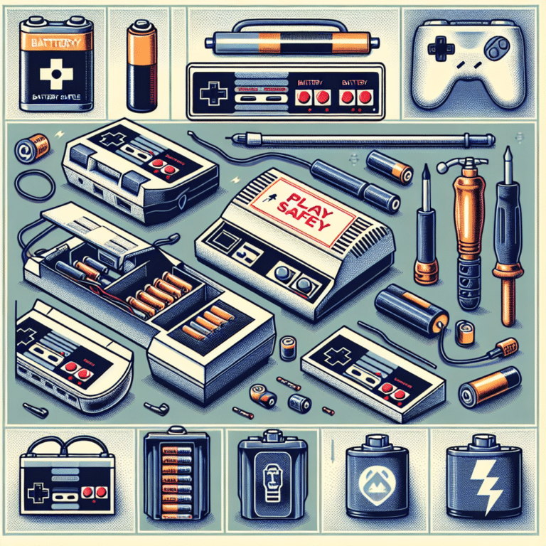 Keeping Retro Consoles Battery-Safe