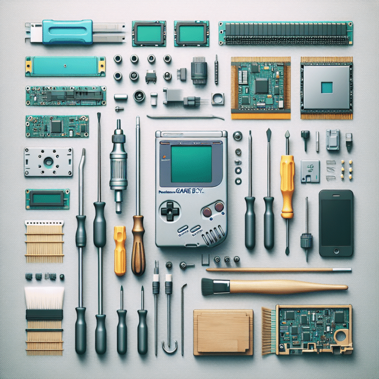 LCD Screen Repair Kits for Game Boys