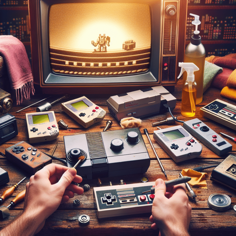 Keeping Vintage Gaming Systems Operational