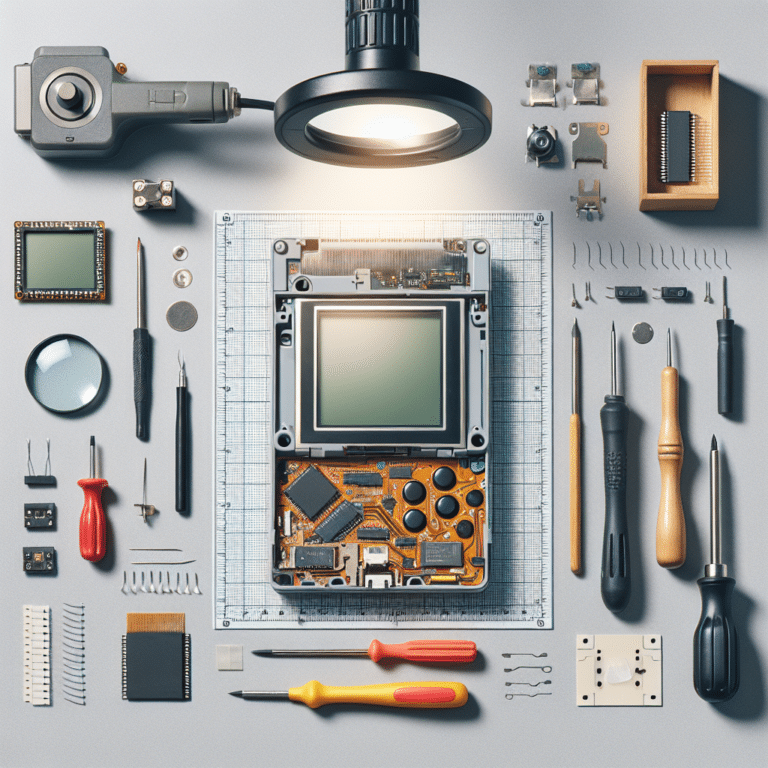 DIY Guide to Fixing Old Handheld LCD Display Issues