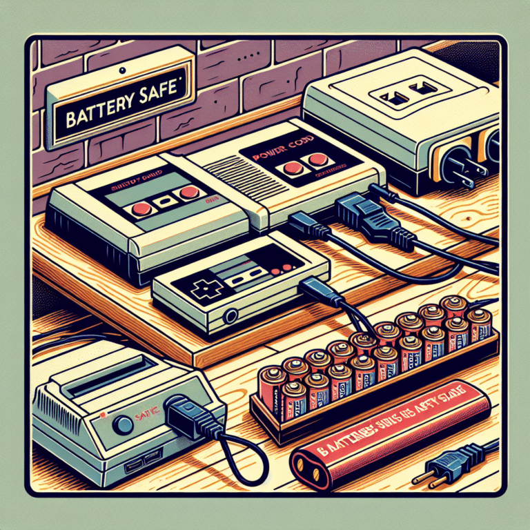 Keeping Retro Consoles Battery-Safe