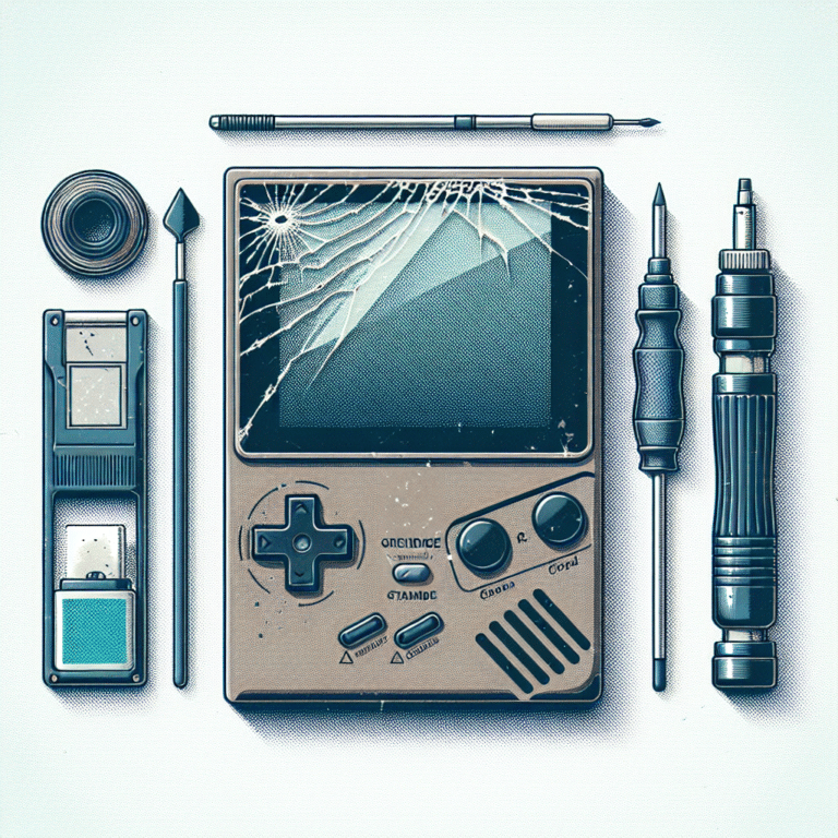 Fixing Old Handheld LCD Display Issues