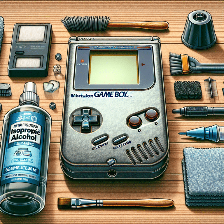 </li>
<li>"All You Need to Know about Vintage Game Boy Cleaning