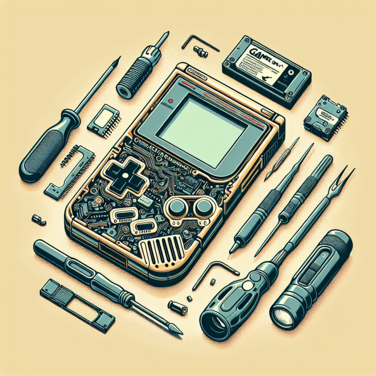 Bringing Your Vintage Game Boy Back to Life: A Screen Repair Guide