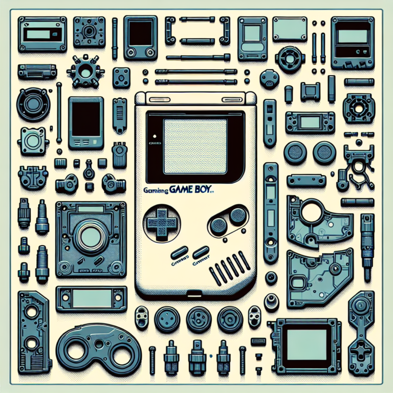 Replacement Game Boy Buttons and Parts