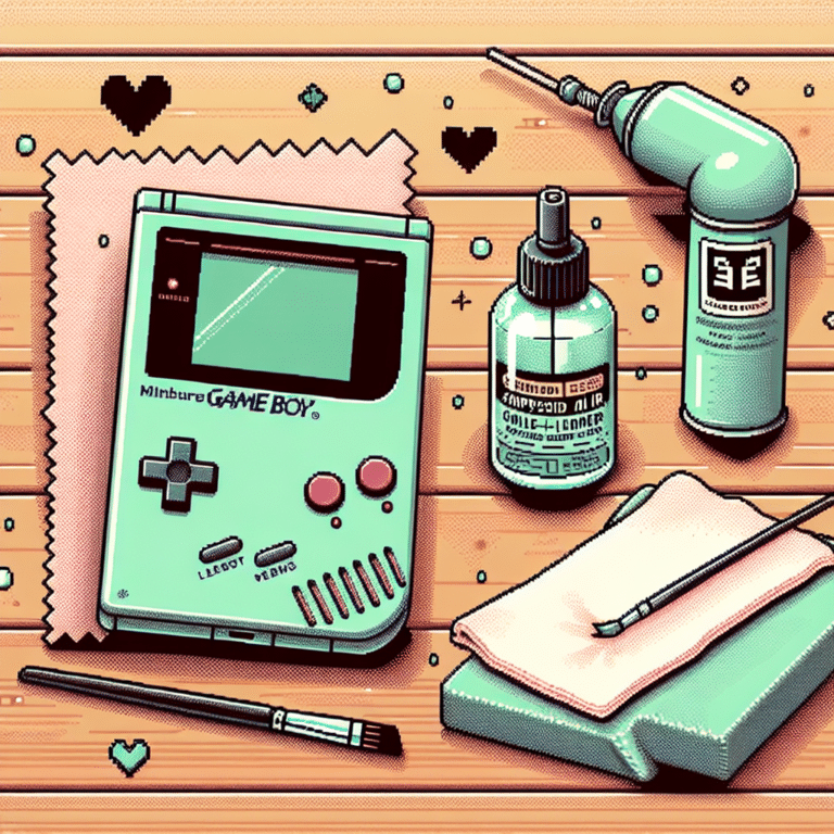 </li>
<li>"Video Game Nostalgia: Tips on How to Clean Your Vintage Game Boy