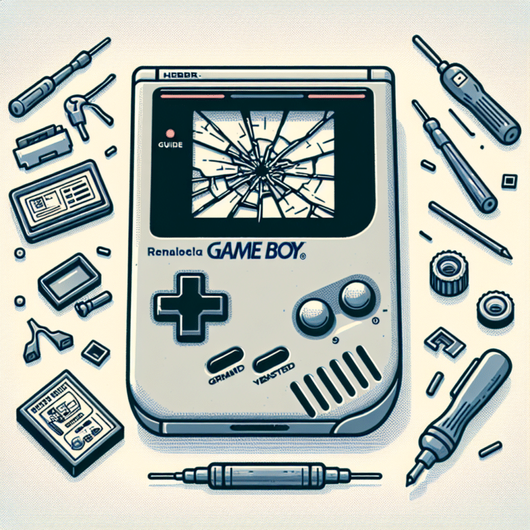 Restoration Guide for Your Broken Game Boy Screen